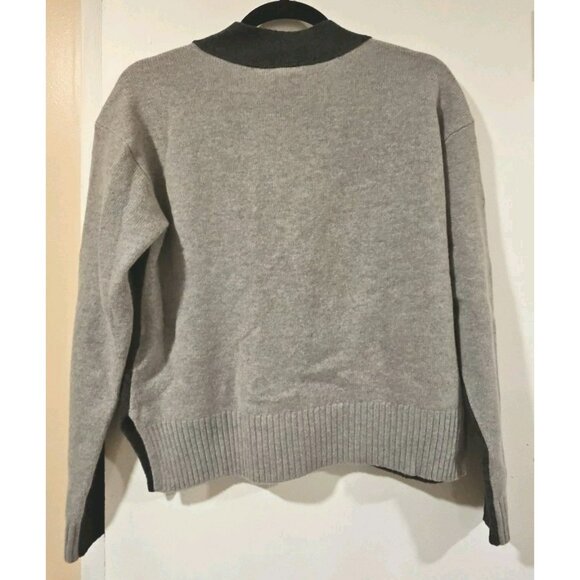 NWT Everlane Women’s 100% Wool Gray Cardigan Sweater Size XXS Warm Comfy Ethical - Picture 2 of 11
